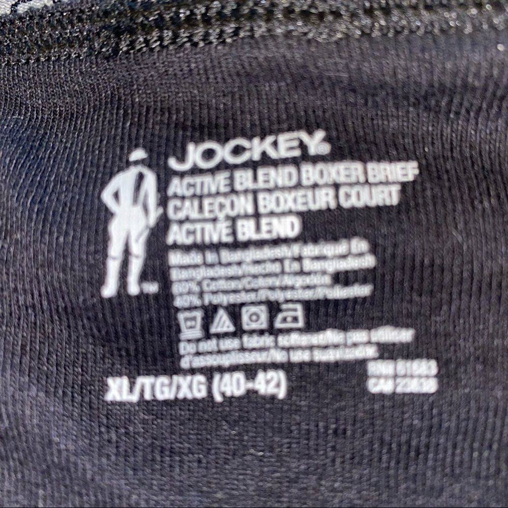 JOCKEY Men's Boxer Brief XL 40-42 - Picture 3 of 3